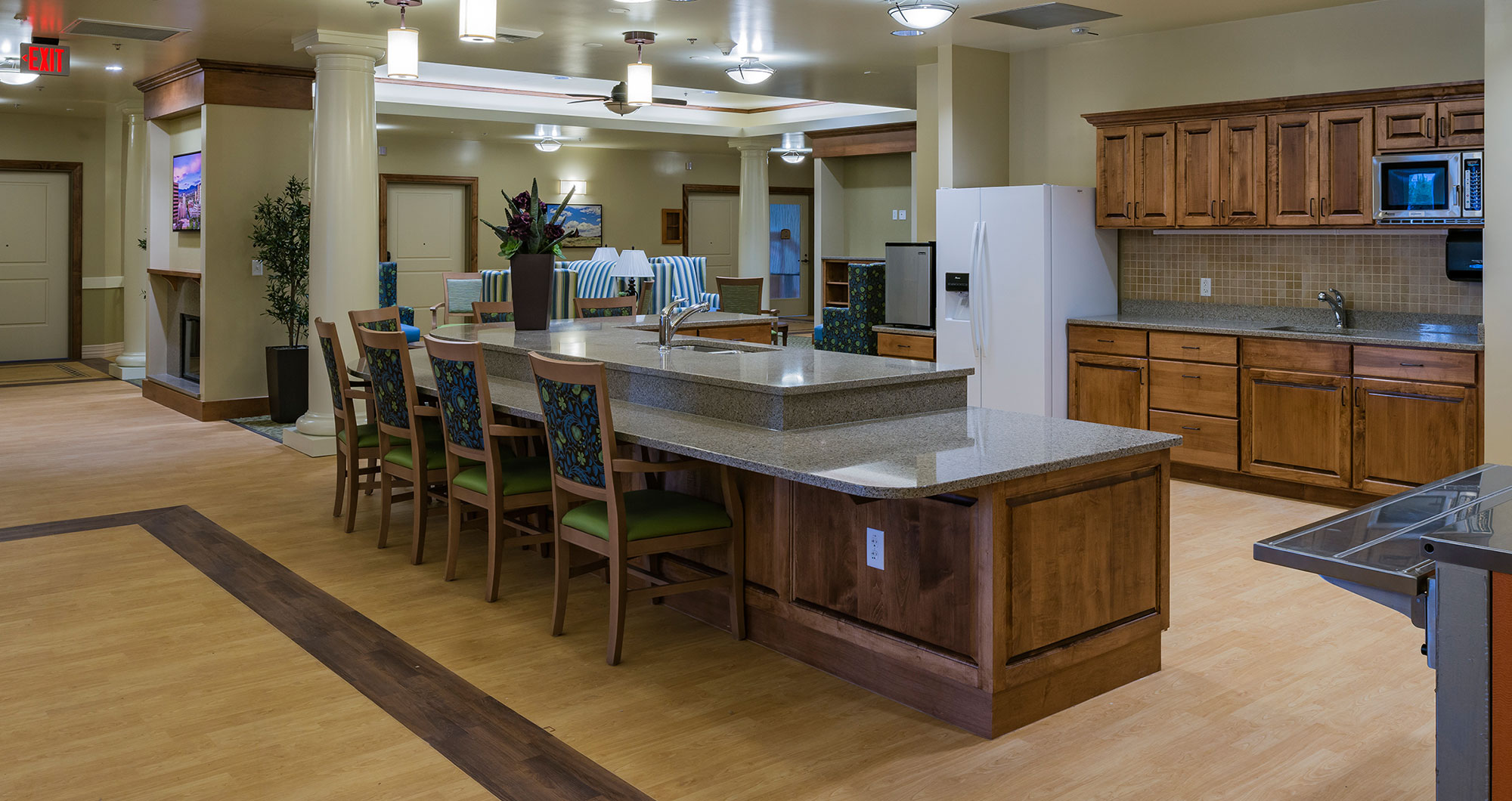 Veterans Administration Community Living Center - Kitchen