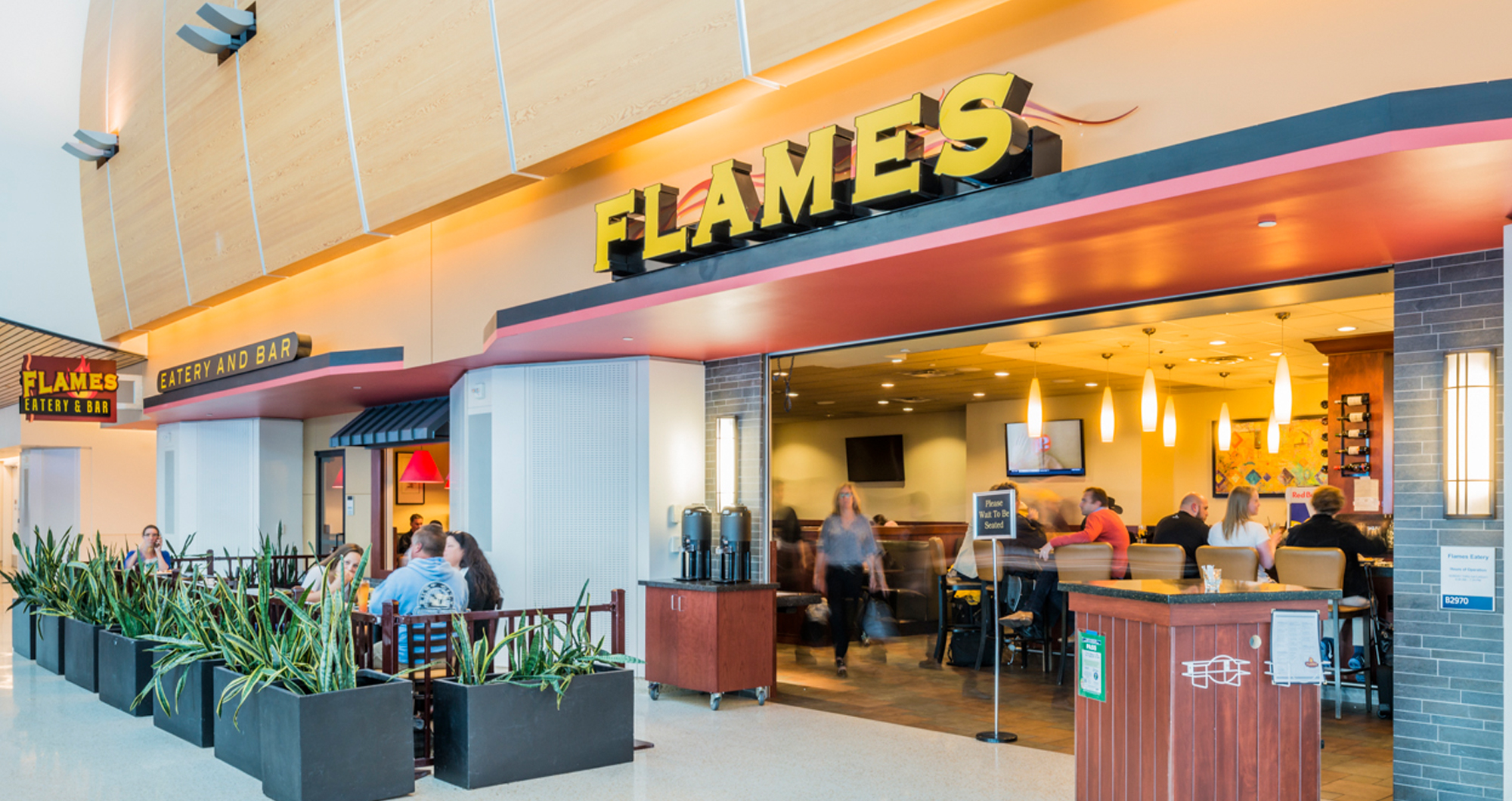 San Jose Airport New Concessions - Flames