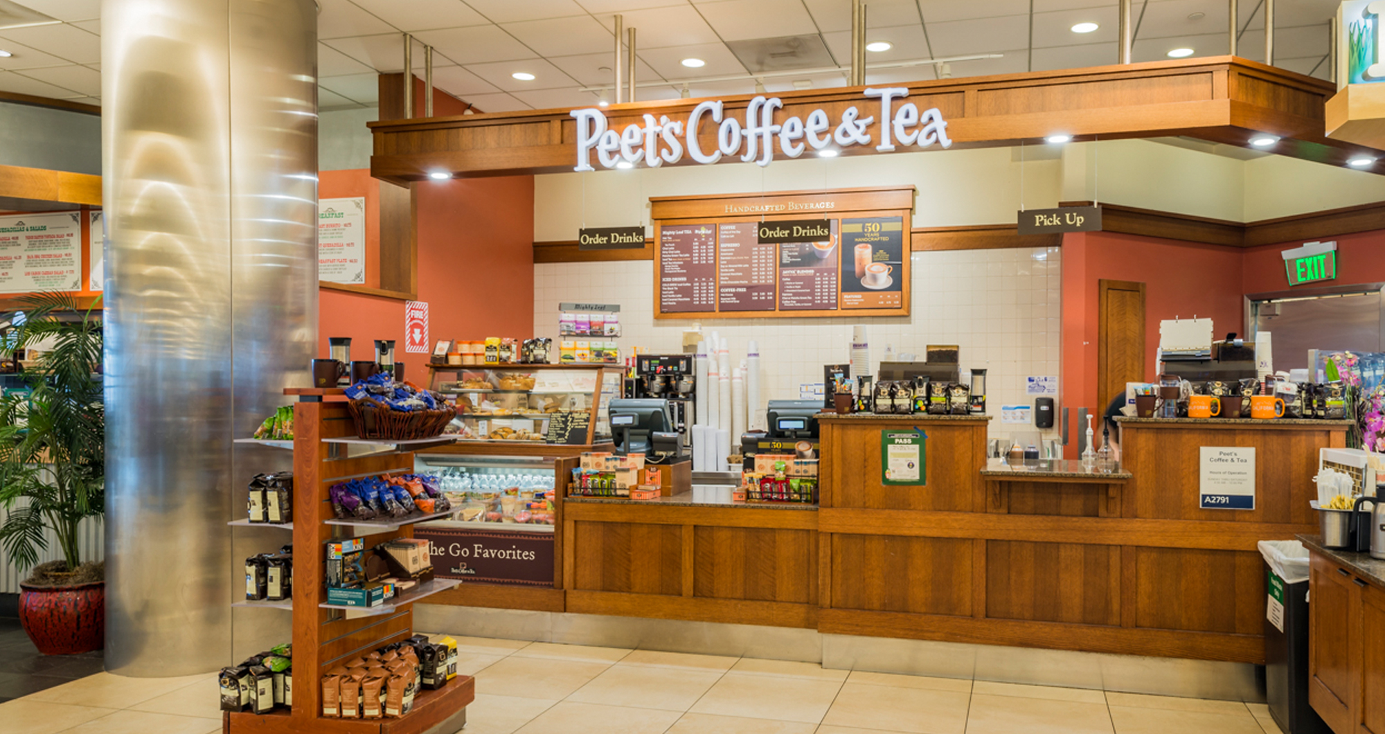 San Jose Airport New Concessions - Peet's Coffee & Tea