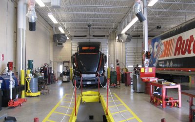 AutoZone Truck Maintenance Facilities with Fuel Centers
